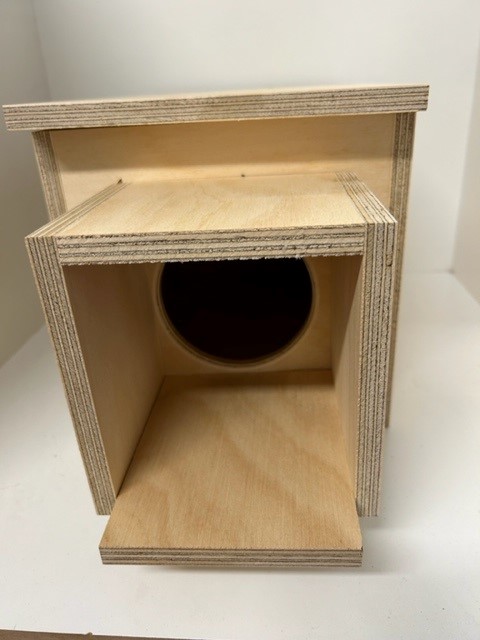 Kookaburra Play Nesting Box w entry hole Kookaburra Play Nesting Box w entry hole